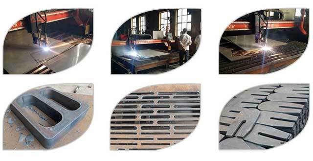 金屬火焰切割切割樣件 金屬火焰切割切割樣件